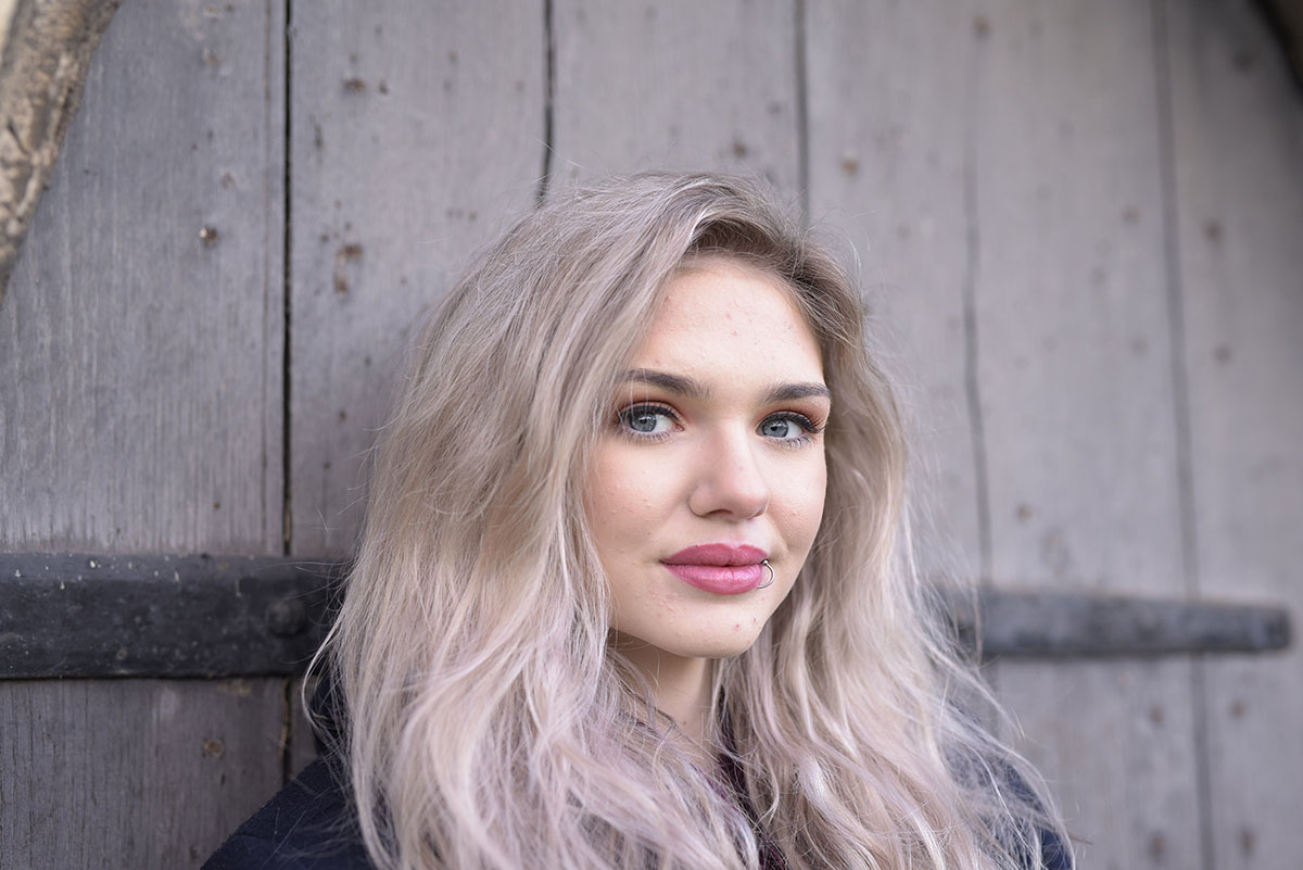 Woman thinking about abortion