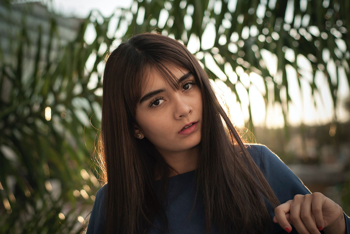 A woman thinking about whether to have an abortion or choose adoption